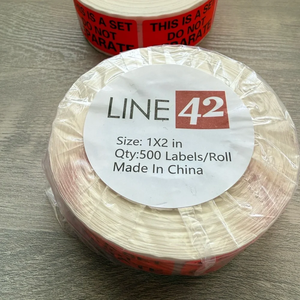 'Do Not Separate' Label Roll -Shipping Supplies